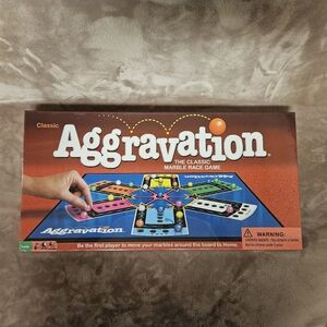 2013 Classic Aggravation Board Marble Race Game -  Sealed